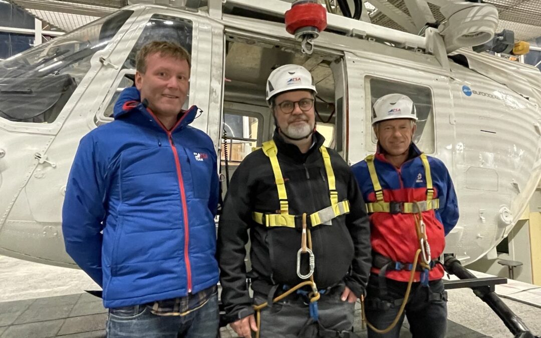 Zum Jahresabschluss: Medien zum Besuch im Bergwachtzentrum in Bad Tölz